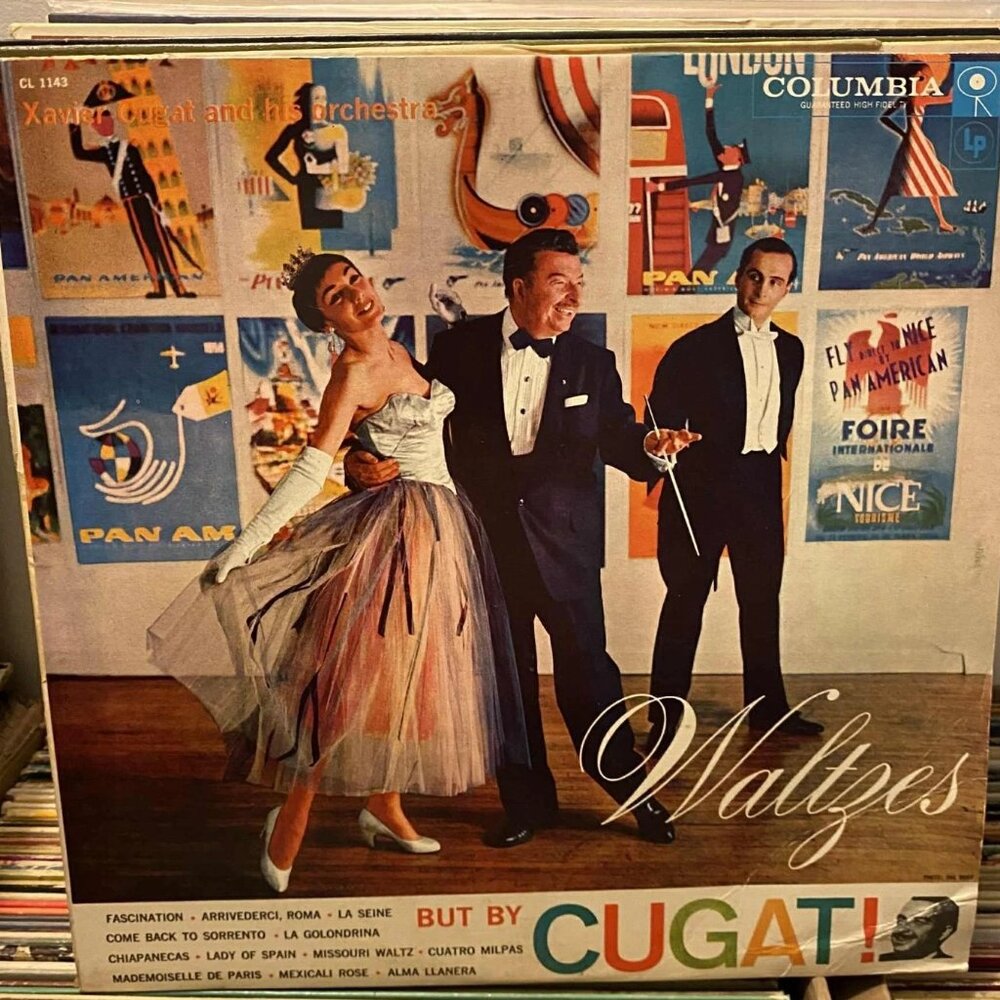 Xavier Cugat And His Orchestra – Waltzes Vintage 33rpm VG+ AJ31